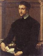 Francesco Salviati Portrait of a Gentleman with a Letter Germany oil painting artist